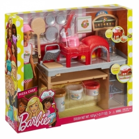 Barbie Pizzeria zestaw + lalka (FHR09)