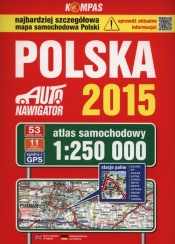 Polska Atlas samochodowy 1:250 000 - <br />