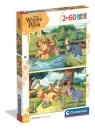 Puzzle 2x60 Winnie The Pooh 100