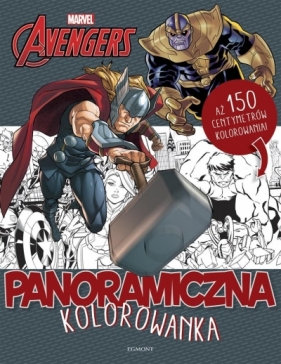 Marvel Avengers Panoramiczna kolorowanka