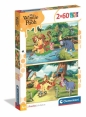 Puzzle 2x60 Winnie The Pooh 100
