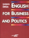 English for Business and Politics Świda Dagmara