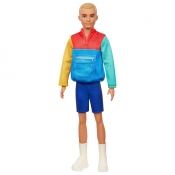 Barbie Fashionistas: Lalka stylowy Ken - Kolorowa bluza, blond włosy (DWK44/GRB88)
