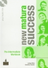 New Matura Success Pre-Intermediate Workbook + CD White Lindsay, Chandler Dominika