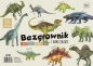 Bazgrownik A4 z naklejkami - Dinozaury