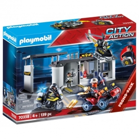 Playmobil City Action: Przenośna centrala jednostki specjalnej (70338)