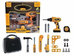 Wiertarka na baterie z akcesoriami w walizce