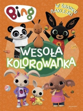 Bing Wesoła kolorowanka z naklejkami (Uszkodzona okładka) - Ted Dewan