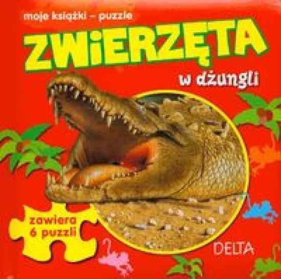 Zwierzęta w dżungli. Puzzle