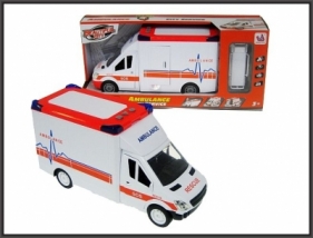 Ambulans Hipo 27cm, światło i dźwięk (H12705)