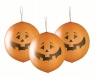 Balony premium Dynie na Halloween piłki z gumką 3szt