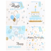 Torba prezentowa Party 26x12x32cm mix STRIGO