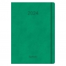 Kalendarz 2024 A5 Flex j. zielony HERLITZ
