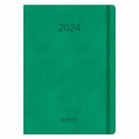 Kalendarz 2024 A5 Flex j. zielony HERLITZ