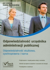 Odpowiedzialność urzędnika administracji publicznej - <br />