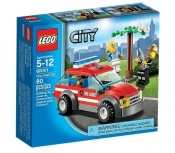 Lego City: Samochód komendanta straży pożarnej (60001)