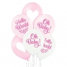 Balony dla dziewczynki 30cm 6szt