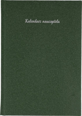 Kalendarz Nauczyciela A5 2020/2021 Natura zielony