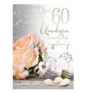 KARNET QDK 60 Urodziny kobiety QDK-049 BPZ-PASSION CARDS