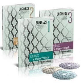 Angielski w tłumaczeniach. Business komplet 1-3 + CD - Magdalena Filak, Filip Radej