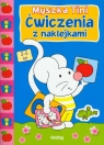 Myszka Tini Ćwiczenia z naklejkami 3-5 lat