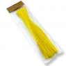 Druciki kreatywne 300x6mm żółte 30szt