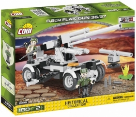 Cobi: Mała Armia WWII. Armata FLAK 36/37 88mm na kołach - 2338