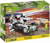 Cobi: Mała Armia WWII. Armata FLAK 36/37 88mm na kołach - 2338