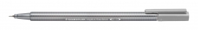 Cienkopis Triplus Fineliner 0,3 mm - jasnoszary (334-82)