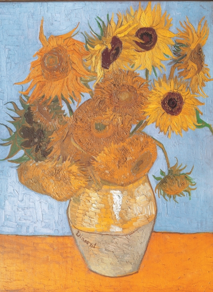 Clementoni, puzzle Museum Collection 1000: Van Gogh, Sunflowers (31438)