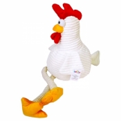 Kogucik Koko biały 34 cm (4796a)