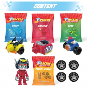 T-Racers Color Rush Car Race. Auto z Figurką