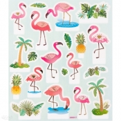 Naklejki stojące pop-up flamingi 20szt