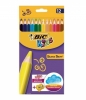 Kredki Super Soft 12 kolorów BIC