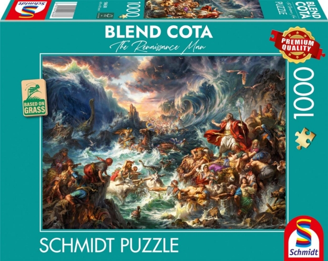 Puzzle 1000 Blend Cota Przejście przez Morze