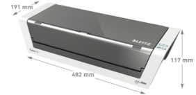 Laminator Leitz iLAM Touch 2 TURBO A3 - biało-szary (75200000)