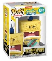 Funko POP! Animation: Spongebob Squarepants - Krusty Krab Pizza Spongebob (1667)