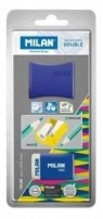 Temperówka AFILA DOUBLE + gumka, 1 op (BYM10035)