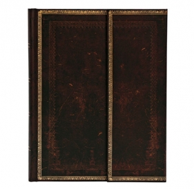 Notatnik w linie Paperblanks Black Moroccan Ultra