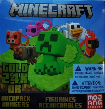 <img src='https://webimage.pl/pics/386/9/d793618119386.jpg' style='height:440px' /> Minecraft Breloczki BackPack Hangers 1 szt. mix