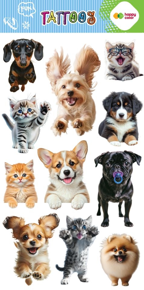 Tatuaże zmywalne - Best Friends