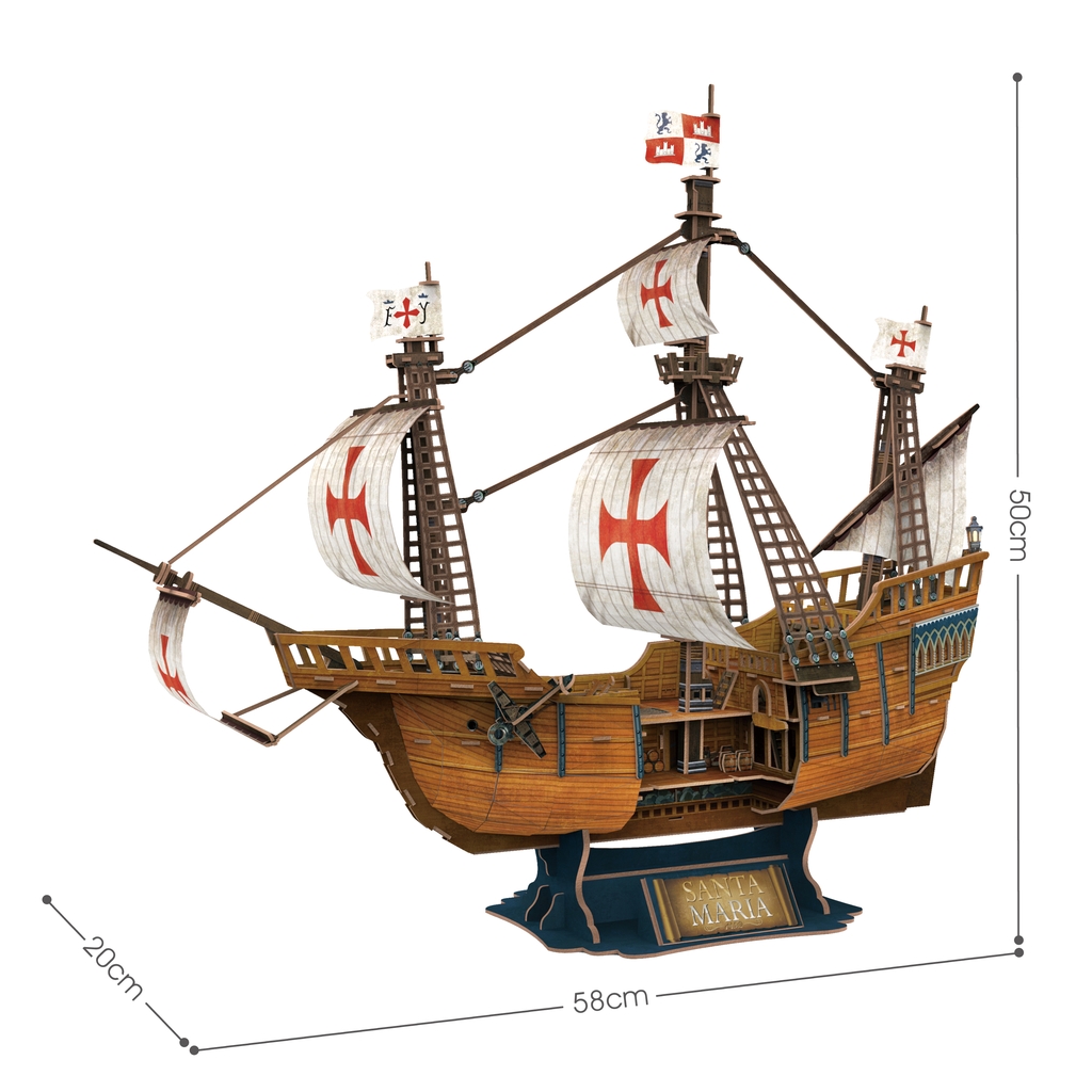 Puzzle 3D Santa Maria (306-T4038H)