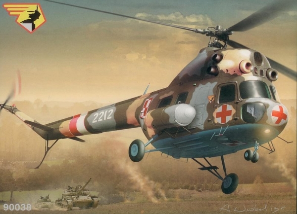 AEROPLAST PZL Mi-2 Śmigł owiec Wojskowy