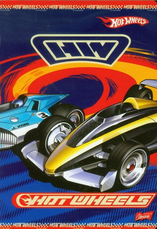 Zeszyt A5 Hot Wheels gładki 16 kartek