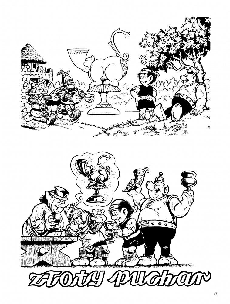 Kajko i Kokosz. Szkice i rysunki