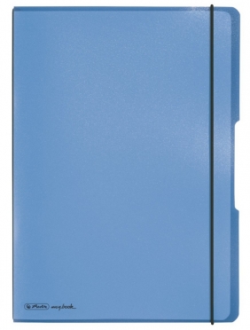 Notatnik my.book Flex A4/2x40k linia, kratka - niebieski (11361441)