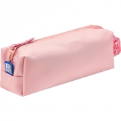 Piórnik saszetka Oxford Flowers - jasnopomarańczowa