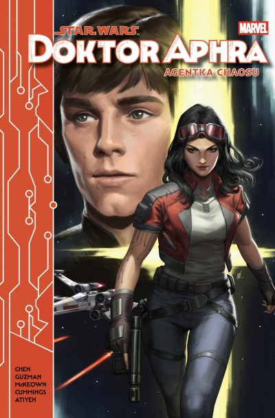 <img src='https://webimage.pl/pics/387/2/d9788328182387.jpg' style='height:440px' /> Agentka chaosu. Star Wars Doktor Aphra