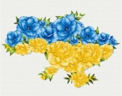 Malowanie po numerach - Ukraina 40x50cm