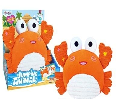 Skaczący krab z muzyką